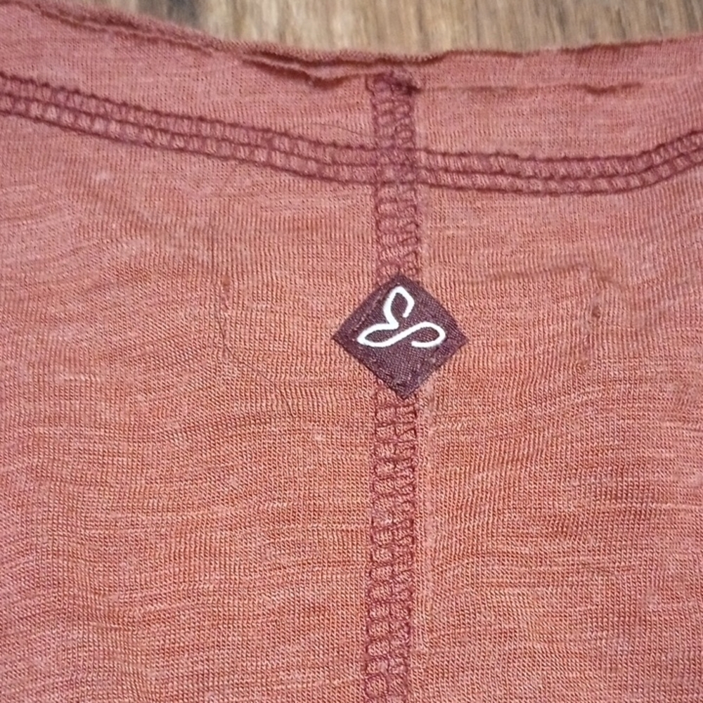 Prana Women's Long Sleeve Top in Rosewood - Picture 6 of 7